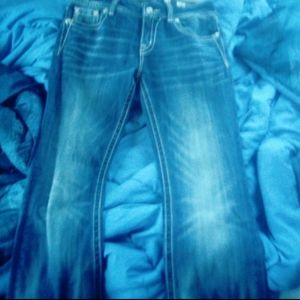 Silver jeans